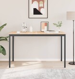 VidaXL Bartafel Naturel 110 x 55 x 105 cm Massief grenenhout