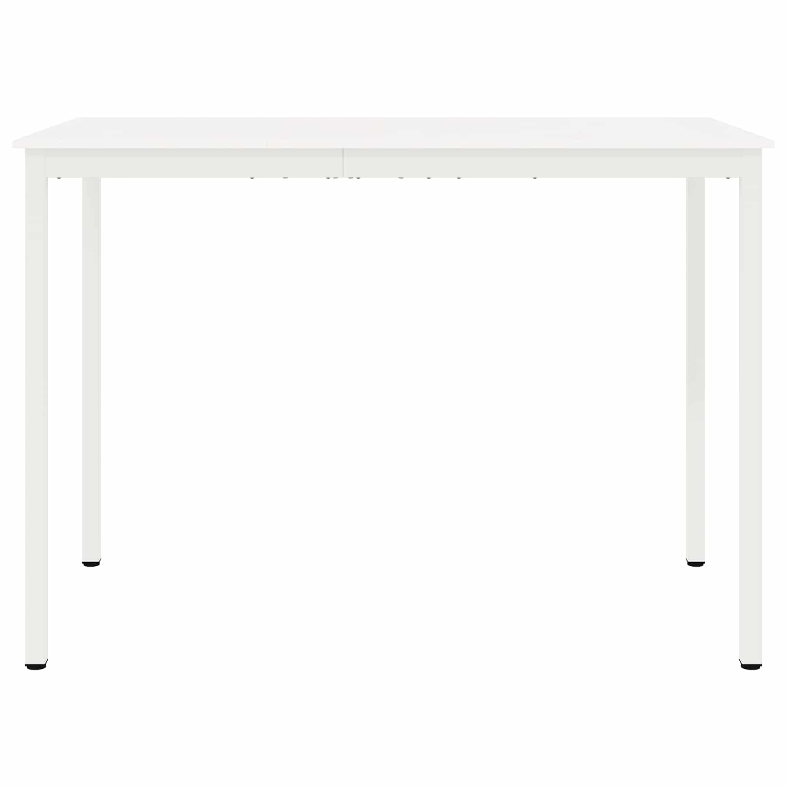 VidaXL Bartafel Wit 110 x 55 x 105 cm Massief grenenhout