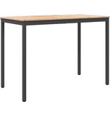 VidaXL Bartafel Naturel 110 x 55 x 105 cm Massief grenenhout