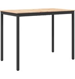 VidaXL Bartafel Naturel 110 x 55 x 105 cm Massief grenenhout