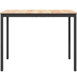 VidaXL Bartafel Naturel 110 x 55 x 105 cm Massief grenenhout