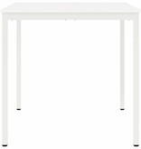 VidaXL Bartafel Wit 110 x 55 x 105 cm Massief grenenhout