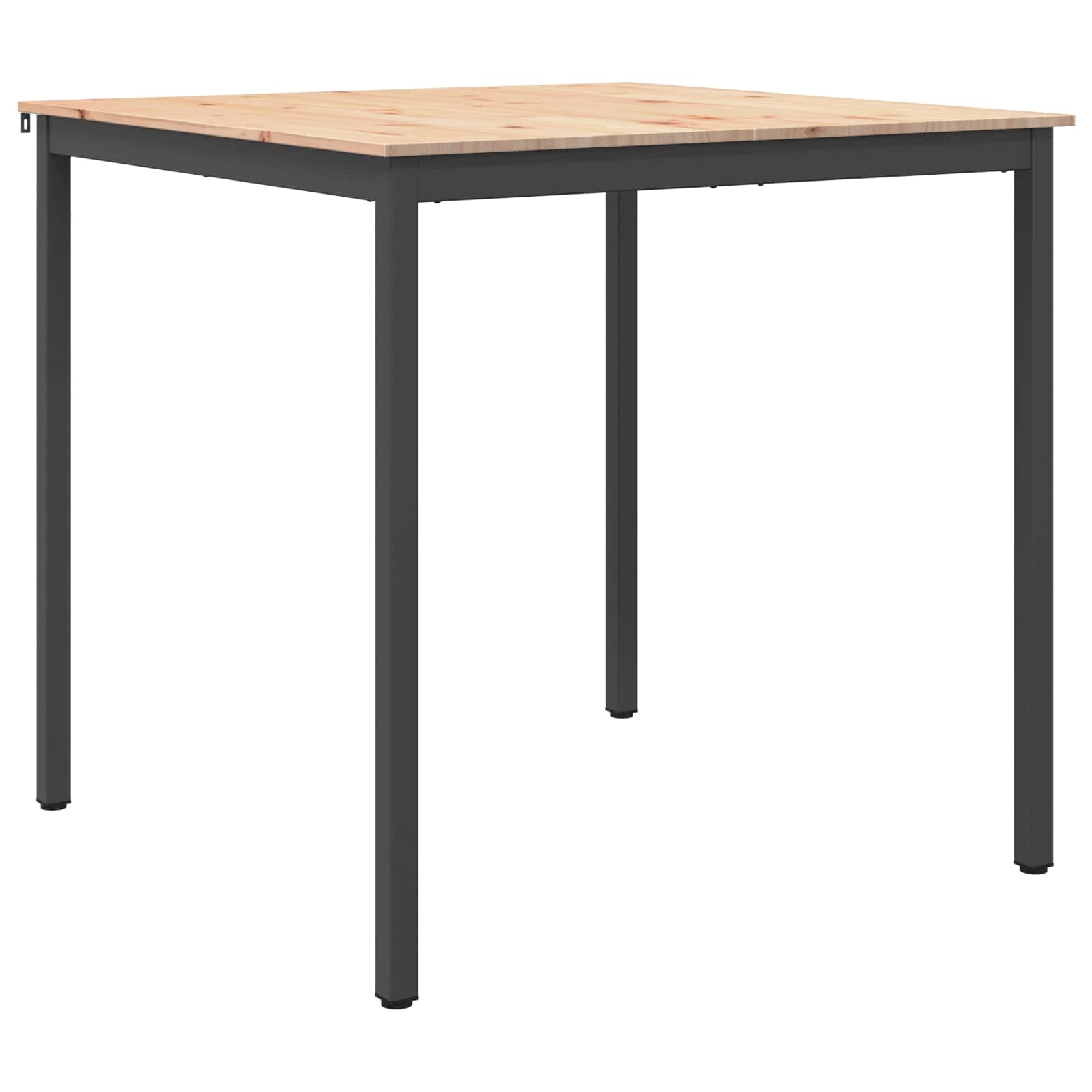 VidaXL Bartafel Naturel 110 x 55 x 105 cm Massief grenenhout