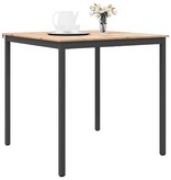 VidaXL Bartafel Naturel 110 x 55 x 105 cm Massief grenenhout