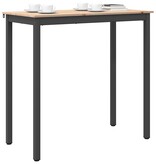 VidaXL Bartafel Naturel 110 x 55 x 105 cm Massief grenenhout