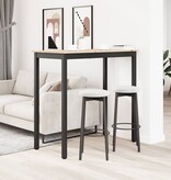 VidaXL Bartafel Naturel 110 x 55 x 105 cm Massief grenenhout