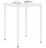 VidaXL Bartafel Wit 110 x 55 x 105 cm Massief grenenhout