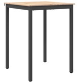 VidaXL Bartafel Naturel 110 x 55 x 105 cm Massief grenenhout