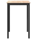 VidaXL Bartafel Naturel 110 x 55 x 105 cm Massief grenenhout