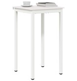VidaXL Bartafel Wit 60 x 60 x 105 cm Massief grenenhout