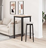 VidaXL Bartafel Naturel 60 x 60 x 105 cm Massief grenenhout