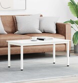 VidaXL Salontafel Wit 100 x 50 x 45 cm Massief grenenhout