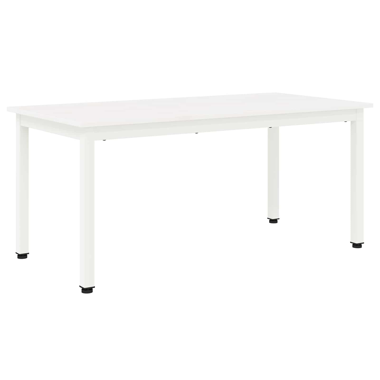 VidaXL Salontafel Wit 100 x 50 x 45 cm Massief grenenhout