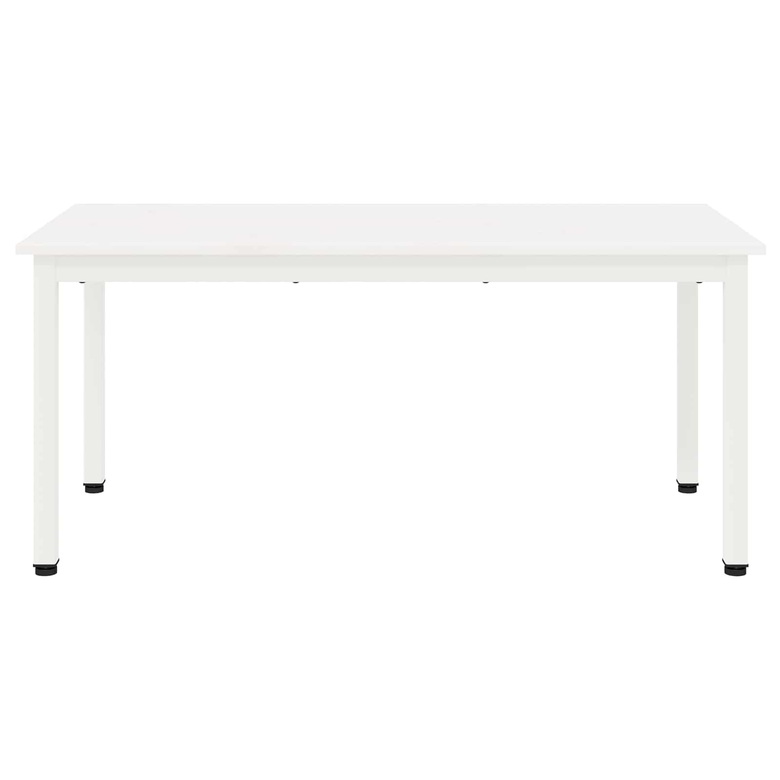 VidaXL Salontafel Wit 100 x 50 x 45 cm Massief grenenhout
