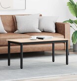 VidaXL Salontafel Naturel 100 x 50 x 45 cm Massief grenenhout