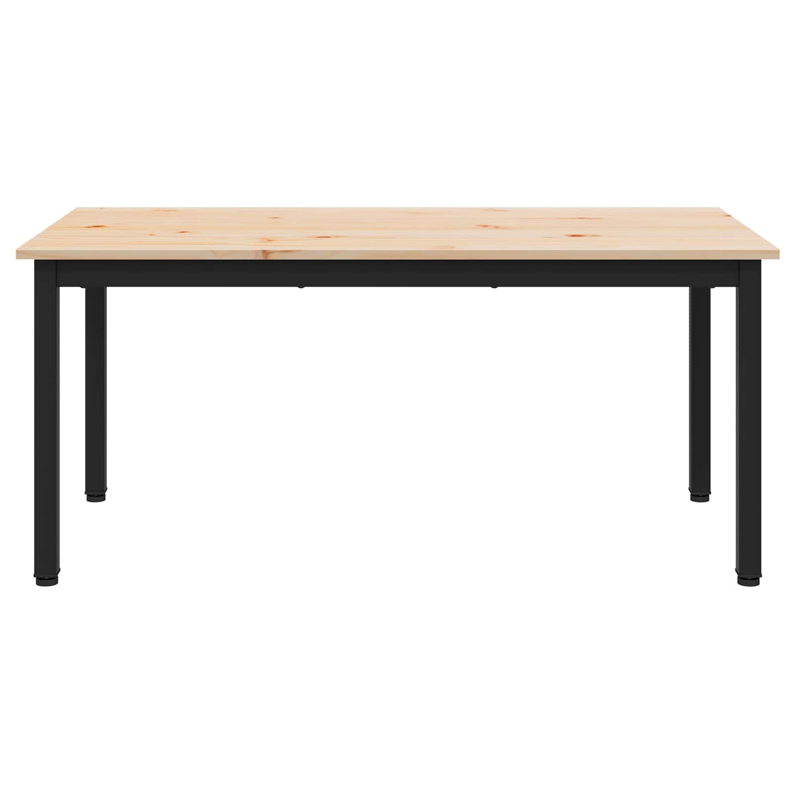 VidaXL Salontafel Naturel 100 x 50 x 45 cm Massief grenenhout