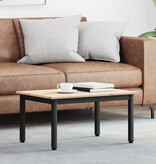 VidaXL Salontafel Naturel 60 x 50 x 36 cm Massief grenenhout