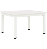 VidaXL Salontafel Wit 60 x 50 x 36 cm Massief grenenhout