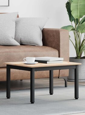 VidaXL Salontafel Naturel 60 x 50 x 36 cm Massief grenenhout