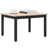 VidaXL Salontafel Naturel 60 x 50 x 36 cm Massief grenenhout