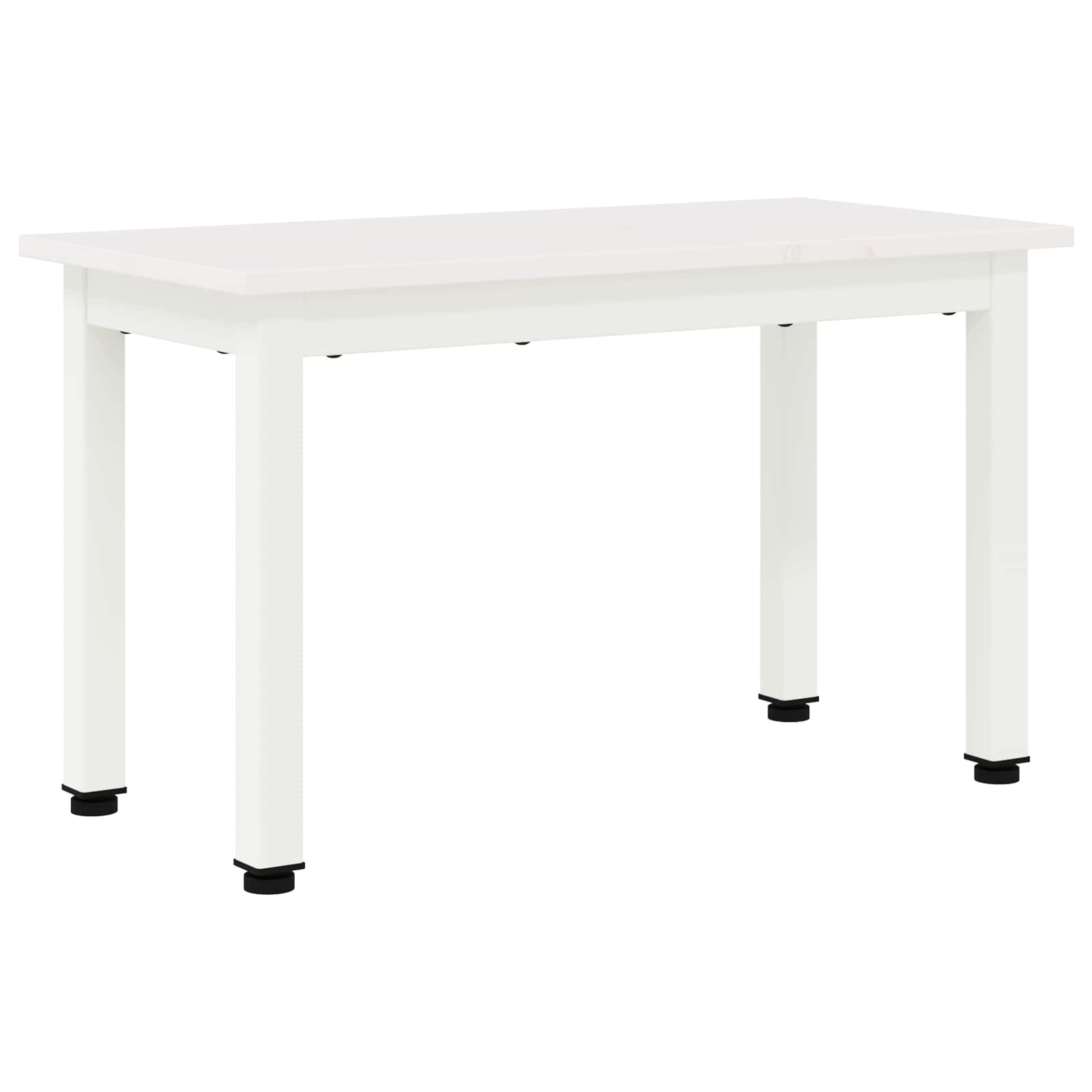 VidaXL Salontafel Wit 60 x 30 x 36 cm Massief grenenhout