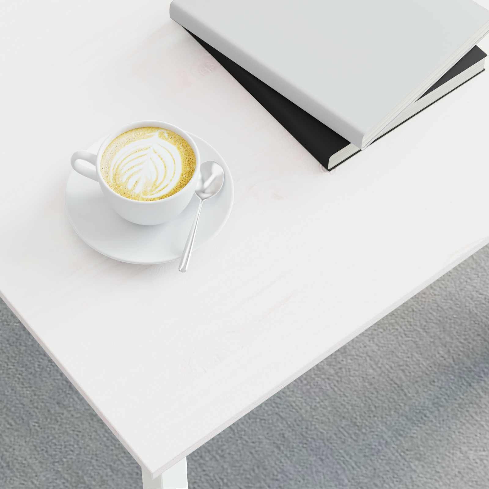 VidaXL Salontafel Wit 60 x 30 x 36 cm Massief grenenhout