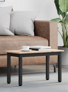 VidaXL Salontafel Naturel 60 x 30 x 36 cm Massief grenenhout