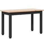 VidaXL Salontafel Naturel 60 x 30 x 36 cm Massief grenenhout