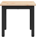 VidaXL Salontafel Naturel 40 x 40 x 36 cm Massief grenenhout