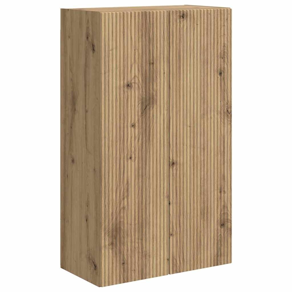 VidaXL TV-wandkast Artisan Eiken 59,5 x 31 x 100 cm Bewerkt hout