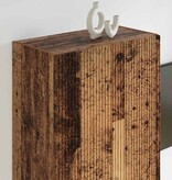 VidaXL TV-wandkast Oud Hout 59,5 x 31 x 100 cm Bewerkt hout