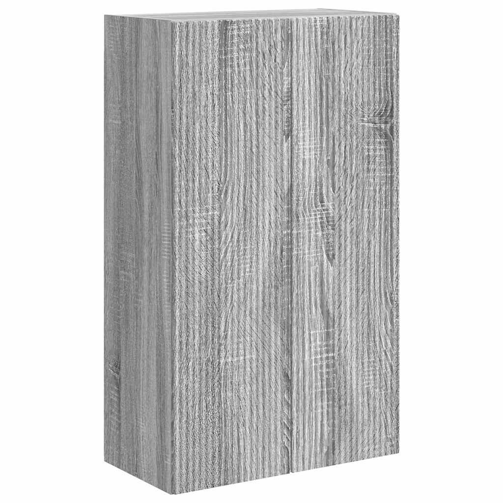 VidaXL TV-wandkast Grijs Sonoma 59,5 x 31 x 100 cm Bewerkt hout