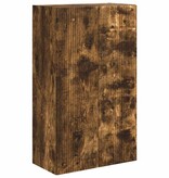 VidaXL TV-wandkast Gerookt eiken 59,5 x 31 x 100 cm Bewerkt hout