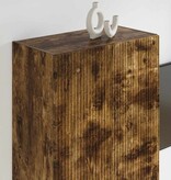 VidaXL TV-wandkast Gerookt eiken 59,5 x 31 x 100 cm Bewerkt hout