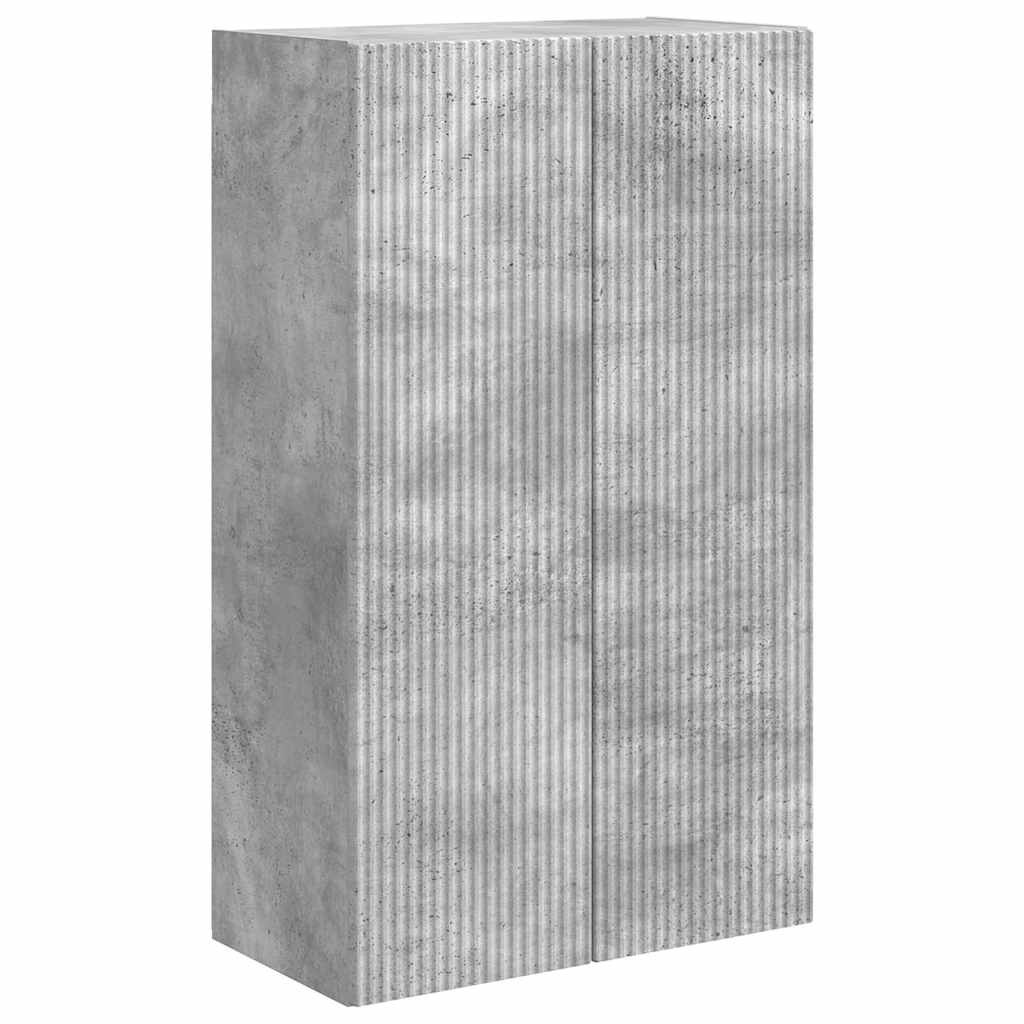 VidaXL TV-wandkast Beton Grijs 59,5 x 31 x 100 cm Bewerkt hout