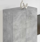 VidaXL TV-wandkast Beton Grijs 59,5 x 31 x 100 cm Bewerkt hout