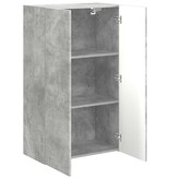 VidaXL TV-wandkast Beton Grijs 59,5 x 31 x 100 cm Bewerkt hout