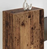 VidaXL TV-wandkast Oud Hout 59,5 x 31 x 80 cm Bewerkt hout