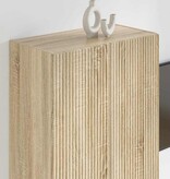 VidaXL TV-wandkast Sonoma Eiken 59,5 x 31 x 80 cm Bewerkt hout