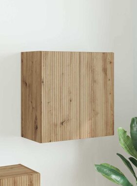 VidaXL TV-wandkast Artisan Eiken 59,5 x 31 x 60 cm Bewerkt hout