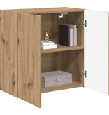 VidaXL TV-wandkast Artisan Eiken 59,5 x 31 x 60 cm Bewerkt hout
