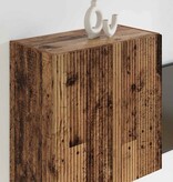 VidaXL TV-wandkast Oud Hout 59,5 x 31 x 60 cm Bewerkt hout