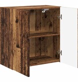 VidaXL TV-wandkast Oud Hout 59,5 x 31 x 60 cm Bewerkt hout