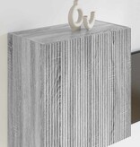 VidaXL TV-wandkast Grijs Sonoma 59,5 x 31 x 60 cm Bewerkt hout