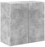 VidaXL TV-wandkast Beton Grijs 59,5 x 31 x 60 cm Bewerkt hout