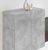 VidaXL TV-wandkast Beton Grijs 59,5 x 31 x 60 cm Bewerkt hout