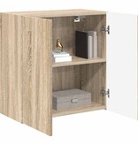 VidaXL TV-wandkast Sonoma Eiken 59,5 x 31 x 60 cm Bewerkt hout