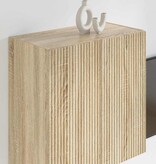 VidaXL TV-wandkast Sonoma Eiken 59,5 x 31 x 60 cm Bewerkt hout