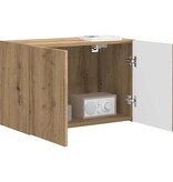 VidaXL TV-wandkast Artisan Eiken 59,5 x 31 x 40 cm Bewerkt hout