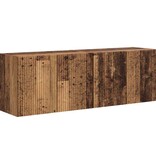 VidaXL TV-wandkast 2 pcs Oud Hout 59,5 x 31 x 40 cm Bewerkt hout